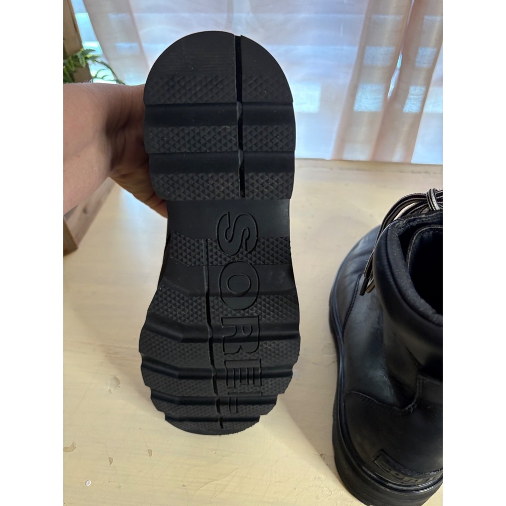 Sorel Women's Waterproof Black Lace-Up‎ Boots – Style NL4843-010 - Picture 6 of 6